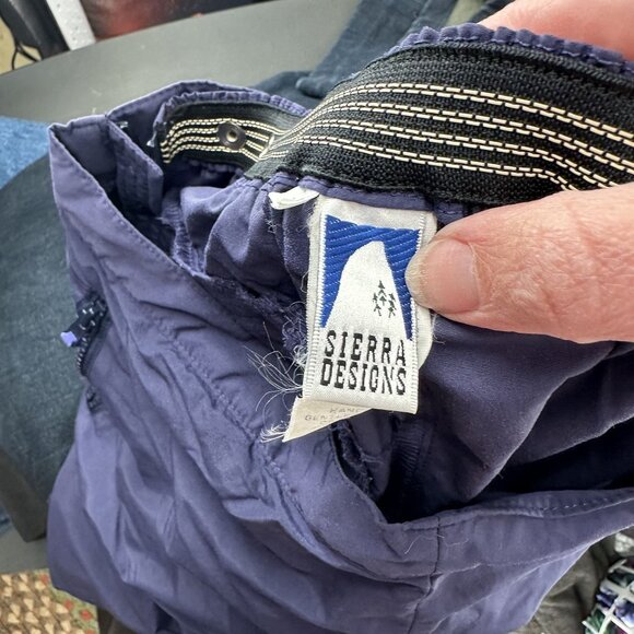 Sierra Designs‎ Men's Vintage Windbreaker Rain Pants Size Large - Picture 2 of 11